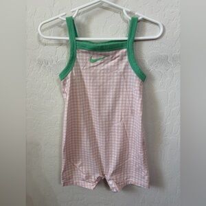 Nike Kids One Piece Pink and Green